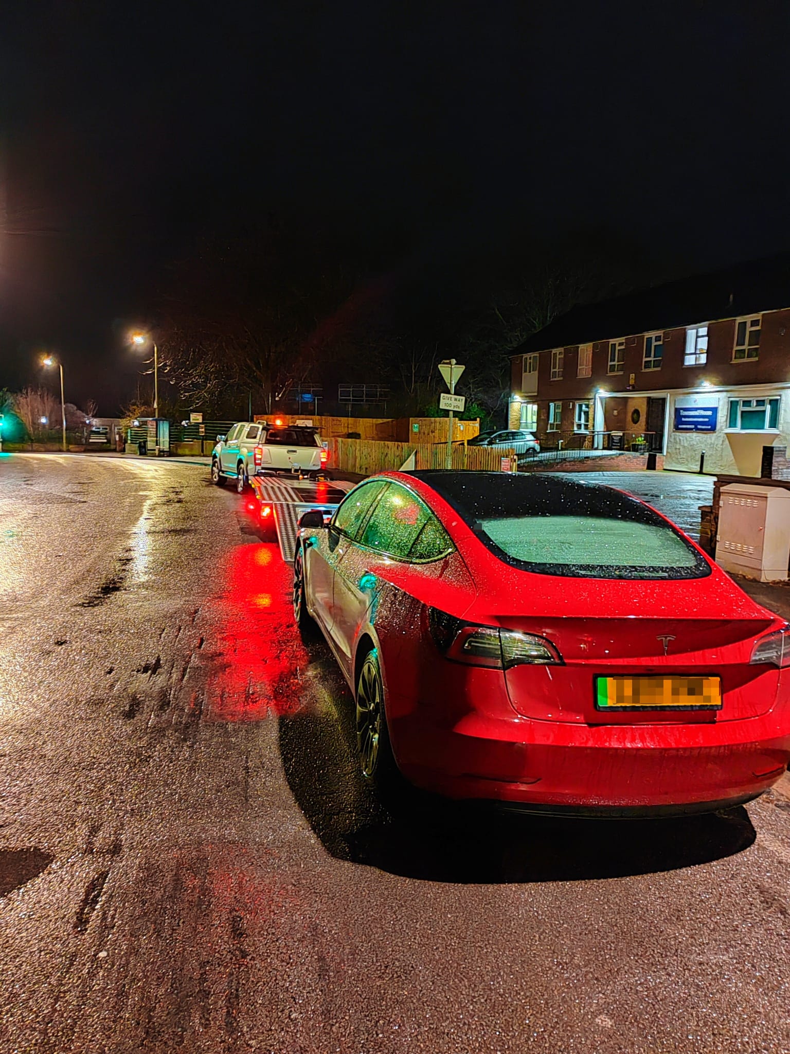 Roadside recovery near Wantage